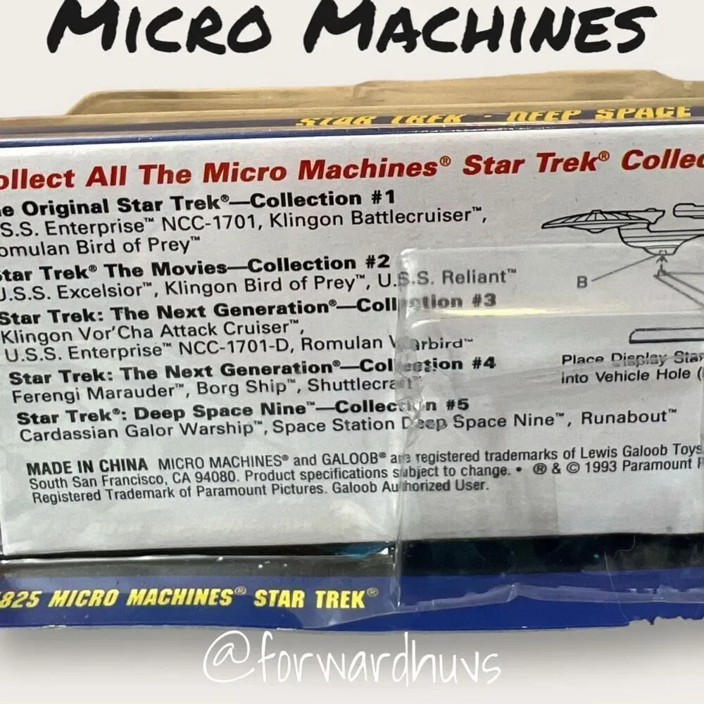 Galoob Micro Machines Star Trek: Deep Space Nine - Collection # 5